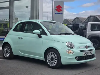 Used Fiat 500 Lounge 69 HP (50 kW) 2020 Green Hatchback