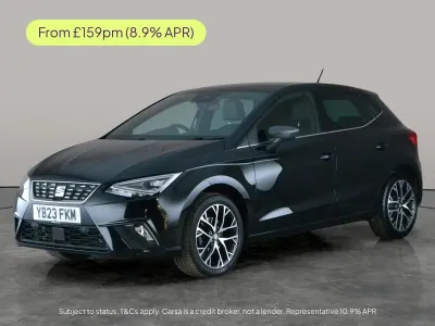 Used Seat Ibiza XCELLENCE Lux 110 HP (80 kW) 2023 Black Hatchback