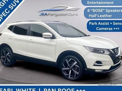 Used Nissan Qashqai Tekna 2018 White SUV