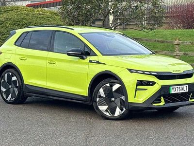 Hyper green Used 2025 Skoda Elroq vRS SUV | £38,995 (A bit pricey)