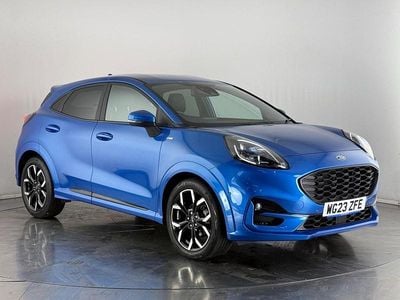 Blue Used 2023 Ford Puma ST-Line X Hatchback | £15,250 (Good price)