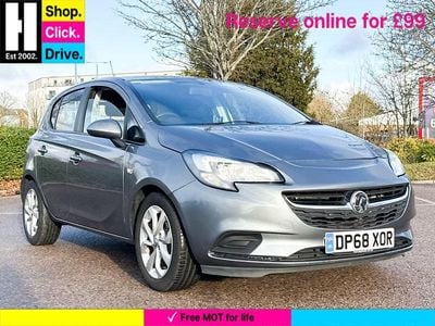 Used Vauxhall Corsa Sport 90 HP (66 kW) 2018 Grey Hatchback