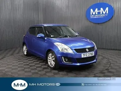 Usado Suzuki Swift SZ4 94 CV (69 kW) 2014 Azul Utilitario