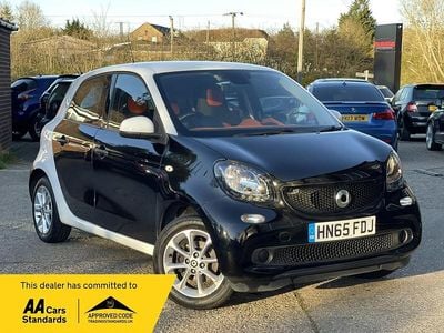 Used Smart ForFour Passion 71 HP (52 kW) 2015 Black Hatchback
