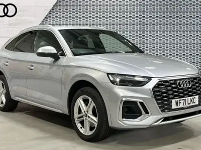 Used Audi Q5 S-Line 204 HP (150 kW) 2021 Silver SUV
