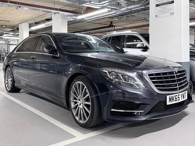 Used Mercedes S350L AMG line 2015 Black Sedan