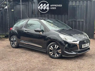 Used DS Automobiles DS3 Chic 2016 Black Hatchback