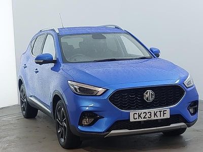 Używany MG ZS Exclusive 111 KM (81 kW) 2023 Niebieski SUV