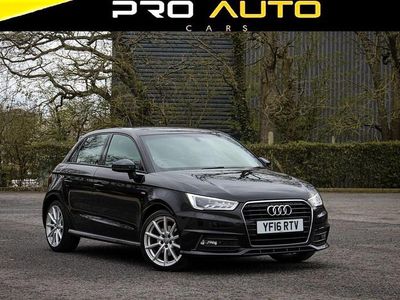 Used Audi A1 Sportback S-Line 2016 Black Hatchback