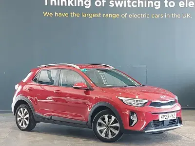 Used Kia Stonic 99 HP (72 kW) 2023 Red SUV