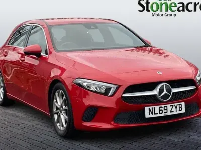 Used Mercedes A180 136 HP (100 kW) 2021 Red Hatchback