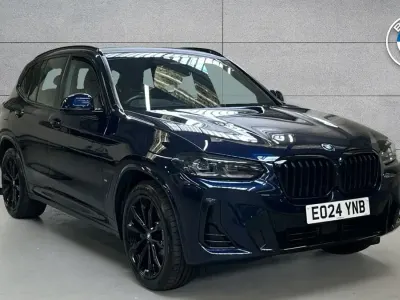 Used BMW X3 M Sport 288 HP (211 kW) 2024 Blue SUV