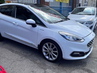 White Used 2018 Ford Fiesta Vignale Hatchback | £11,999 (Expensive)