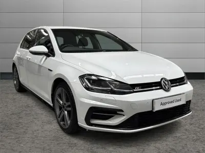 Used VW Golf VIII R-line Edition 147 HP (108 kW) 2020 White Hatchback
