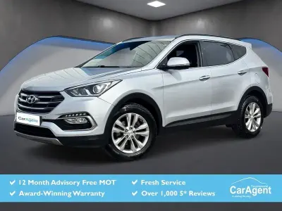 Używany Hyundai Santa Fe Premium 200 KM (147 kW) 2016 Srebrny SUV