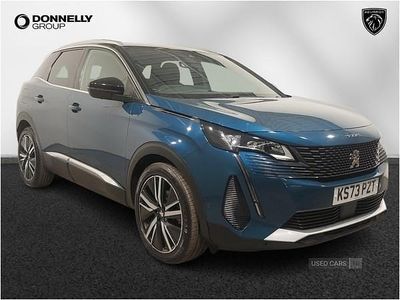 Blue Used 2023 Peugeot 3008 GT SUV | £19,485 (Fair price)