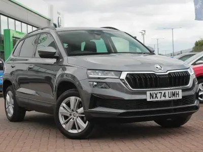 Used Skoda Karoq SE Drive 113 HP (83 kW) 2024 Graphite grey metallic SUV