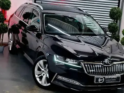 Used Skoda Superb SE L 218 HP (160 kW) 2021 Black Estate