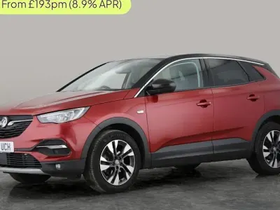 Used Vauxhall Grandland X SRi 131 HP (96 kW) 2021 Red SUV