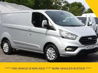 Used Ford Transit Custom Limited 130 HP (95 kW) 2022 Silver Van