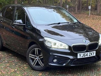 Used BMW 218 Sport Line 136 HP (100 kW) 2014 Black Hatchback