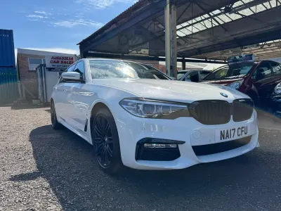 Begagnad BMW 530e M Sport 252 HK (185 kW) 2017 Vit Sedan