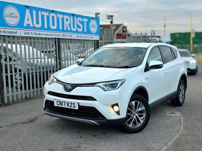 White Used 2017 Toyota RAV4 Business Edition Estate | £10,995 (Expensive)