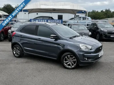 Used Ford Ka Plus Active 85 HP (62 kW) 2018 Grey Hatchback