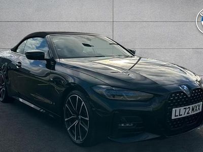 Black Used 2022 BMW 420 M Sport Cabriolet | £28,250 (Good price)