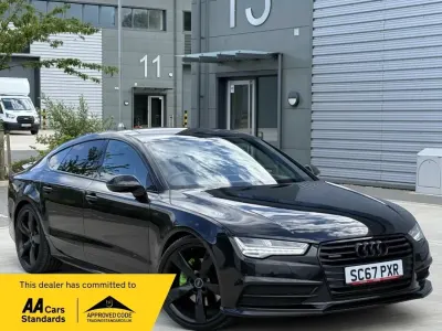 Used Audi A7 Black Edition 2018 Black Hatchback