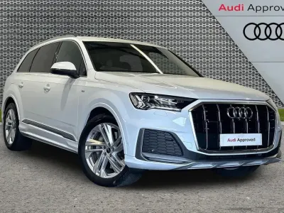 Used Audi Q7 S-Line 228 HP (167 kW) 2023 White SUV