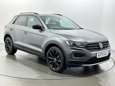 Used VW T-Roc Black Edition 110 HP (80 kW) 2021 Grey SUV