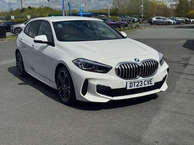 Used BMW 118 M Sport 134 HP (98 kW) 2023 White Hatchback