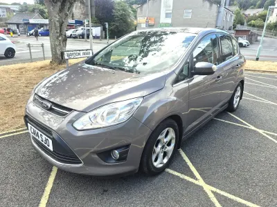 Used Ford C-MAX Zetec 113 HP (83 kW) 2014 Brown MPV