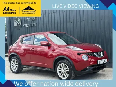 Used Nissan Juke N-Connecta 110 HP (80 kW) 2017 Red SUV