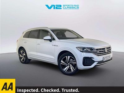 Used VW Touareg R-line 231 HP (169 kW) 2020 White SUV