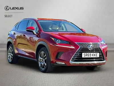 Used Lexus NX300h 2019 Red SUV
