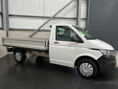 Used VW Transporter 150 HP (110 kW) 2021 White Van