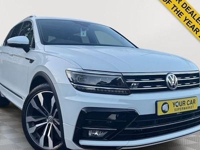 Used VW Tiguan R-line 150 HP (110 kW) 2018 White SUV