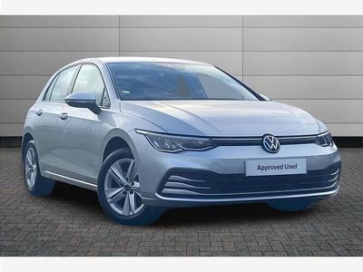 Used VW Golf VIII Life 130 HP (95 kW) 2020 Reflex silver Hatchback