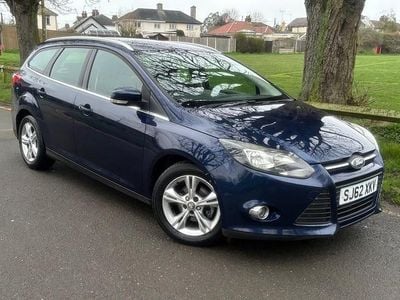 Used Ford Focus Zetec 115 HP (84 kW) 2012 Blue Estate