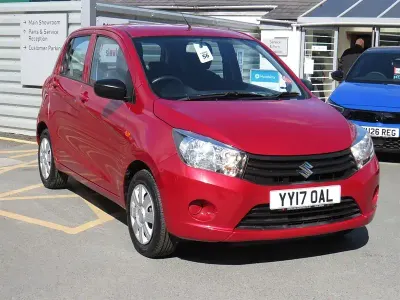 Used Suzuki Celerio 68 HP (50 kW) 2017 Red Hatchback
