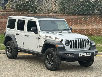 Begagnad Jeep Wrangler Rubicon 268 HK (197 kW) 2023 Grå SUV