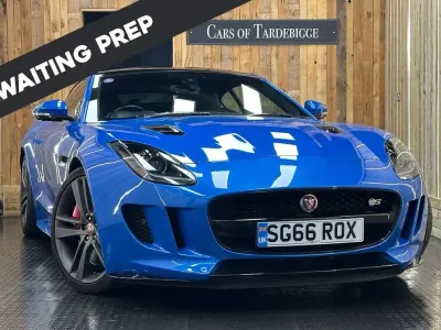 Used Jaguar F-Type S 380 HP (279 kW) 2016 Blue Coupe