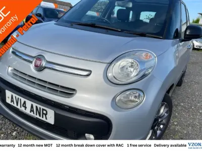 Used Fiat 500L Lounge 95 HP (69 kW) 2014 Silver/black MPV