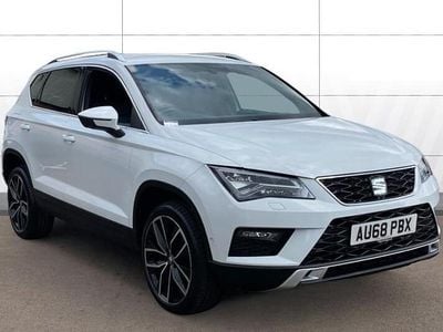 Used Seat Ateca XCELLENCE 150 HP (110 kW) 2018 White SUV