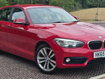 Used BMW 116 Sport Line 2015 Red Hatchback