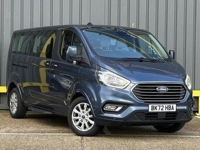 Chrome metallic (metallic colour) Used 2022 Ford Tourneo Custom Titanium Van | £19,295 (Good price)