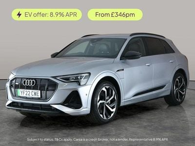 Used Audi e-tron Black Edition 230 kW (313 HP) 2022 Silver SUV