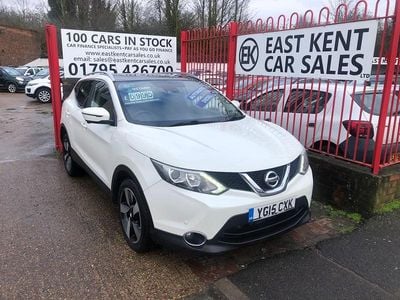 Used Nissan Qashqai N-TEC 2015 White SUV